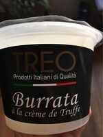 Burrata a la creme de Truffe