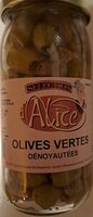 Olives vertes dénoyautées