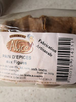 Pain d'épices aux figues