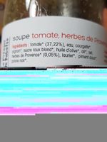 Soupe tomate, Hervés de provence