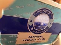 Sardines a l'huile de colza bio