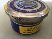 Rillettes de maquereaux aux zestes de citron