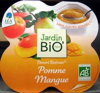 Dessert Biofruits Pomme Mangue