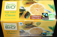 Thé vert citron
