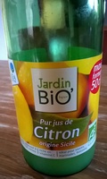 Pur jus de citron origine Sicile Bio