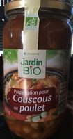 Plat cuisiné couscous poulet Jardin Bio'logique
