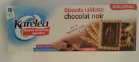 Biscuits tablette chocolat noir