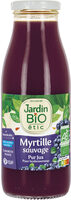 Jus de myrtille - 100 % fruit, pur jus