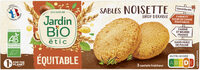 Jardin Bio - Biscuits sablés aux éclats de noisettes et au sirop d'érable bio