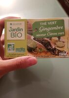 Thé Vert saveur Gimgembre Citron vert