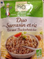Duo sarrasin et riz bio