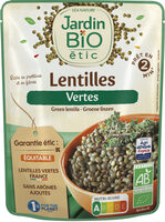 Lentilles vertes de France