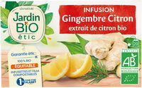 Infusion Gingembre Citron Bio