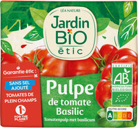 Pulpe de tomate Basilic