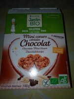 Mini coeurs céréales chocolat