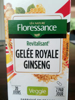 Gélule Végétale Revitalisant, Ginseng / Gelée Royale
