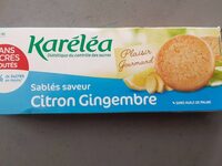 Sablés saveur Citron Gingembre