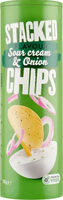 Stacked Chips Flavoir Sour cream& Onion