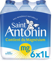 SAINT ANTONIN Eau Minérale Naturelle 6x1L