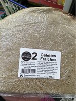 Galettes fraiches