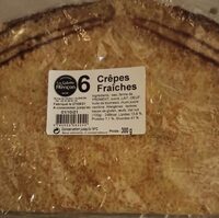 6 Crêpes fraîches