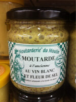 Moutarde à L'ancienne Au Vin Blanc Et Fleur De Sel