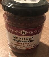 Moutarde à l'ancienne "viollette" au moût de raisin