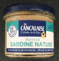 Rillettes de sardine nature