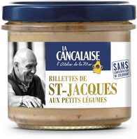 Rillettes de Saint Jacques aux petits légumes
