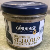 Rillettes de St Jacques aux petits légumes