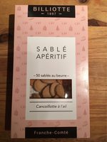 Sablé apéritif