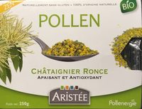 Pollen Châtaignier Ronce