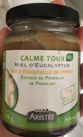 Calme toux Miel eucalyptus huile essentielle de cyprès