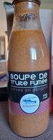 Soupe de truite fumée