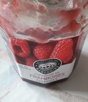 Confiture de framboise epepinee