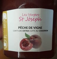 Confiture - pèche de vigne