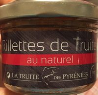 Rillettes de truite au naturel
