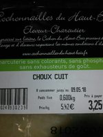Choux cuit