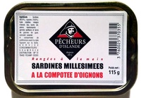 Sardines Millésimées à la compote d'oignons