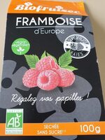 Framboise d'Europe séchée