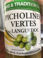 Olives Picholines vertes Saveurs & Tradition du Midi