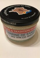 Terrine de sanglier au vin de maury