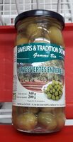 Olives vertes entières bio