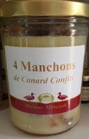 4 Manchons de canard confits