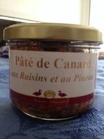 Pate De Canard Aux Raisins Et Aux Pineau