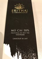 Chocolat au lait 58%
