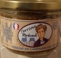 Terrine de campagne aux pommes