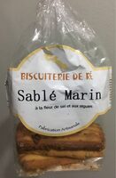 Sablé Marin à la fleur de sel et aux algues