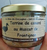 Terrine de canard au muscat de frontignan