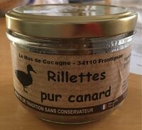Rillettes pur canard